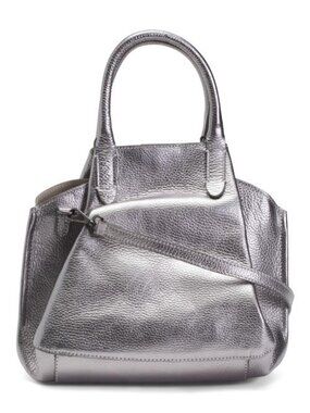 CHIARA FERRETTI Made In Italy Leather Side Wings Satchel